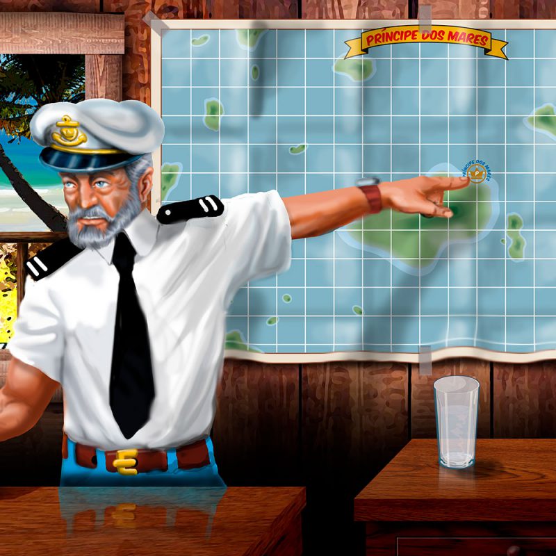 História ilustrada: O Príncipe dos Mares