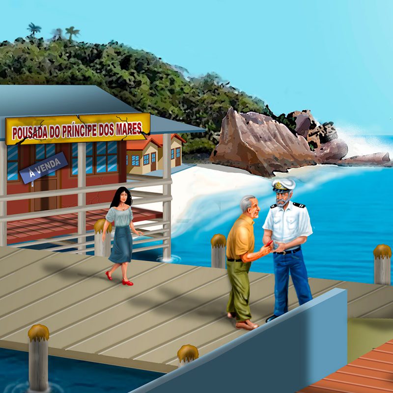 História ilustrada: O Príncipe dos Mares